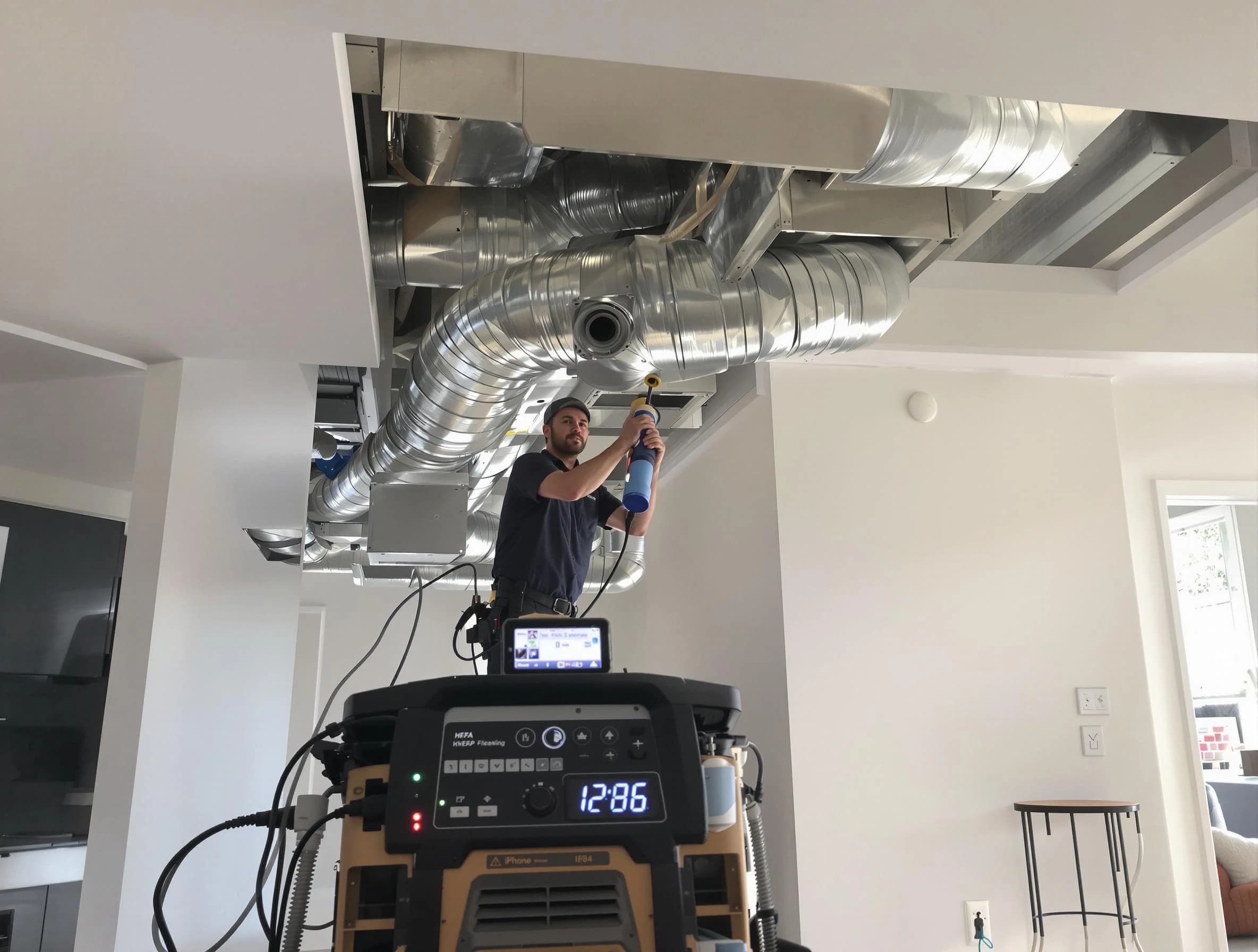 Advanced pure air duct cleaning by Kennedy Air Duct Cleaning in Kennedy
