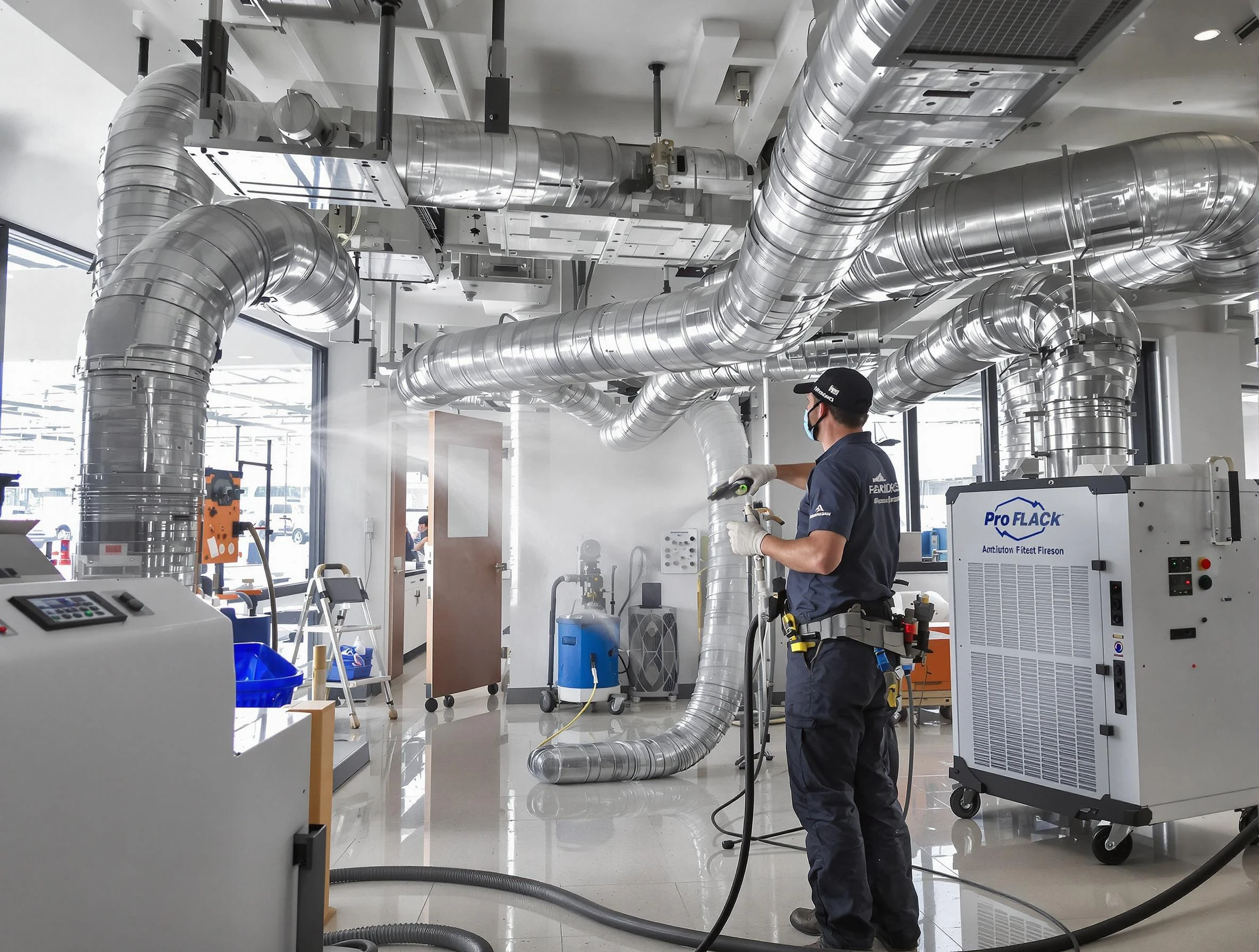 Negative Pressure Air Duct Cleaning in Kennedy