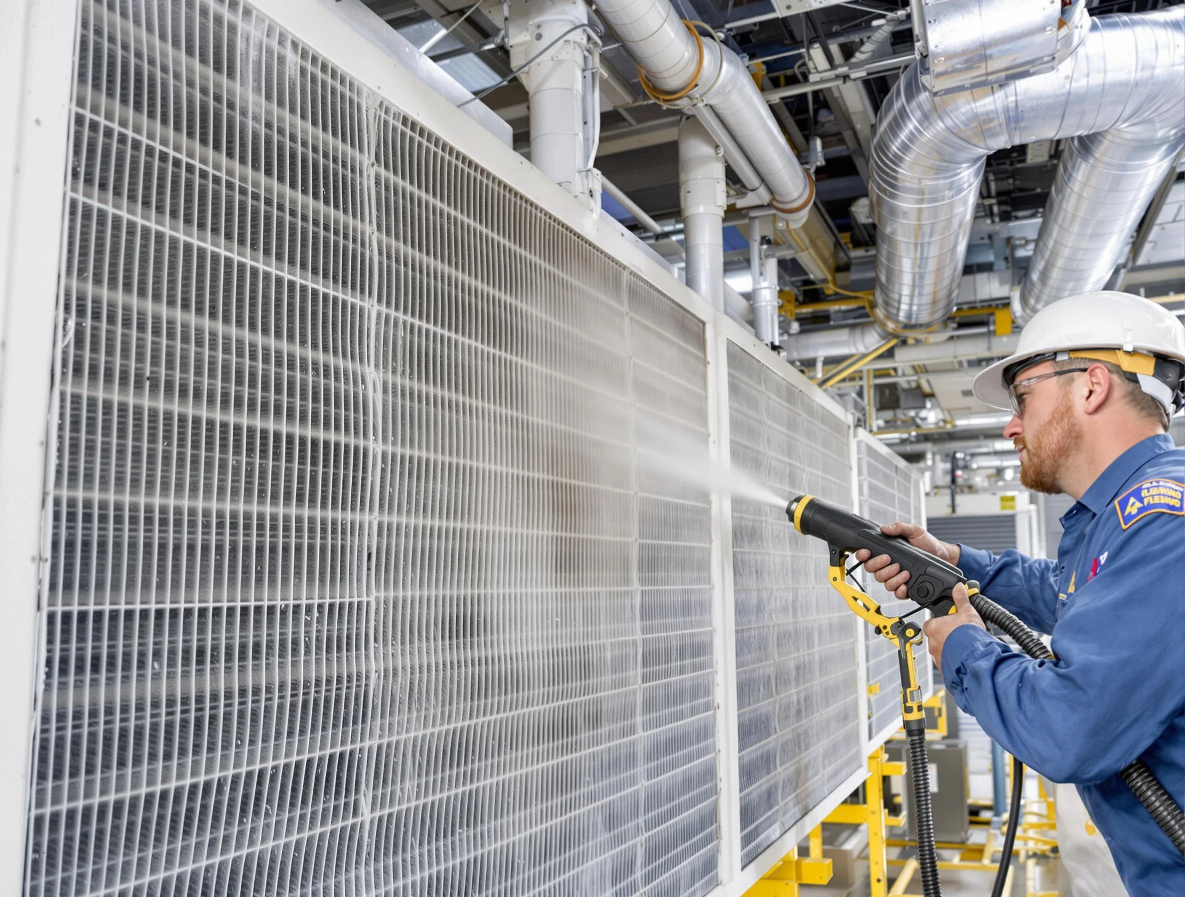 Professional commercial coil cleaning by Kennedy Air Duct Cleaning in Kennedy