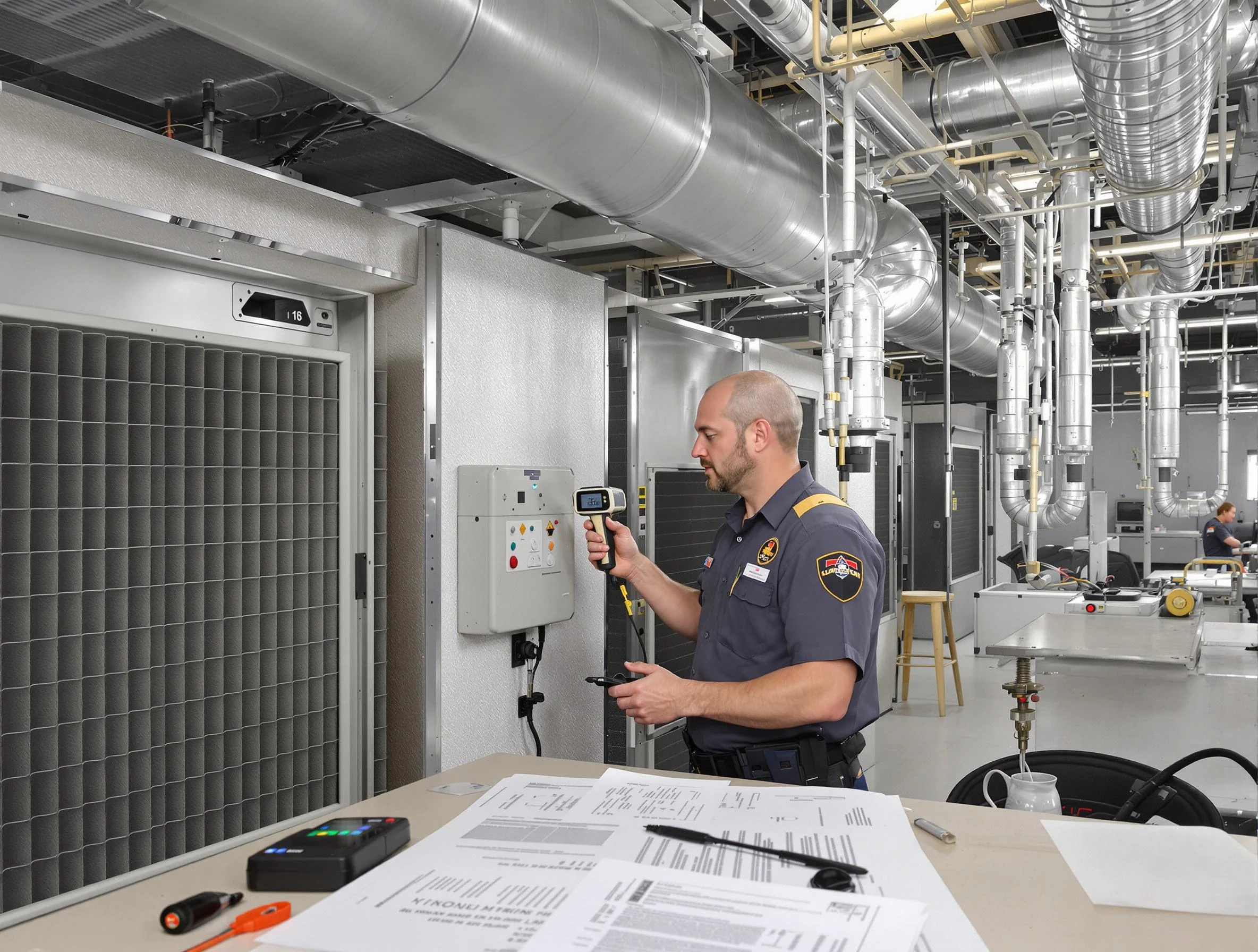 Professional filter system inspection by Kennedy Air Duct Cleaning in Kennedy