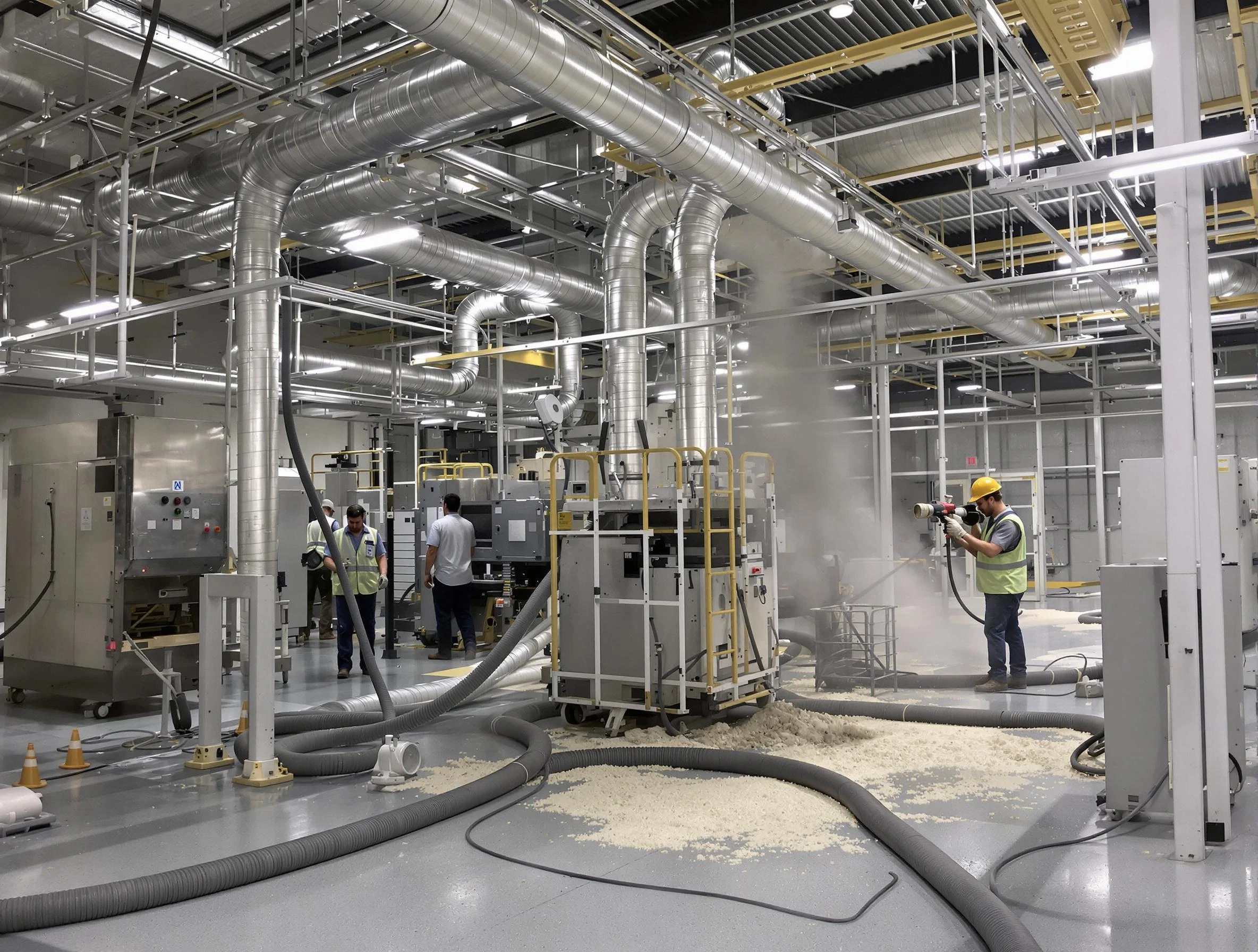 Heavy-duty industrial duct cleaning by Kennedy Air Duct Cleaning in Kennedy